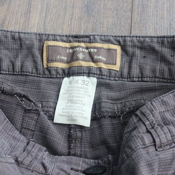 Denver Hayes Plaid Curvy Pants - Picture 3 of 4